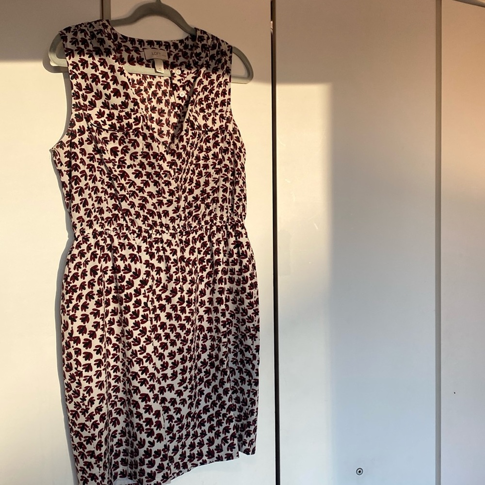 Loft Dress- great for work, matches bundled sweaters in closet